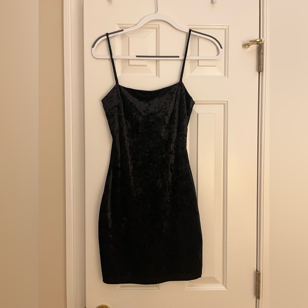 Lulus velvet mini dress